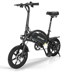  Bike IENYRID Electric Bike, B2 Folding E-Bike for Adults 7.5AH Lithium Battery 14 Inch Pneumatic Tires