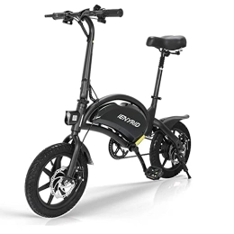  Electric Bike IENYRID Electric Bike, B2 Folding E-Bike for Adults 7.5AH Lithium Battery 14 Inch Pneumatic Tires App Support