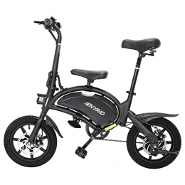 IENYRID Bike iENYRID Electric Bikes Foldable for Adults, 45km / h 7.5AH 400W Motor, Electric bicycle Foldable Bicycle Black