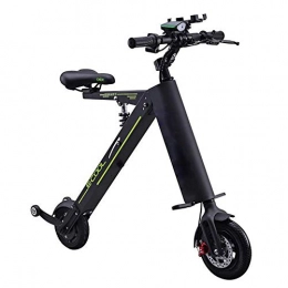 BBYT Bike Intelligent Electric Bike Bicycle Two-wheel Foldable E-Bike for Adult 250W 36V 7.8Ah ; 264 lbs Max Load, Black