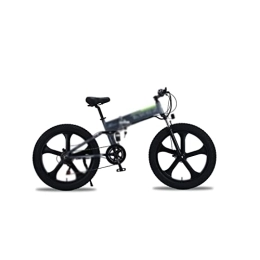 INVEES Bike INVEESzxc Electric Bicycle Electric Bike Motor Bikes Bicycles ELECTR BIKE Mountain Bike Snow Bicycle Fat Tire e bike Folded ebike Cycling (Color : Gray)