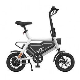 J.I Electric Bike J.I Folding Electric Bicycle Lithium Battery Ultra Light Portable Mini Force Generation Driving Travel Battery Car Power Life Greater Than 60KM36V