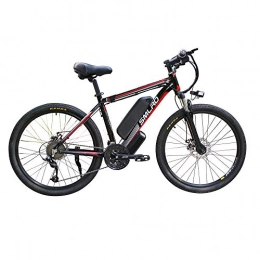 JASSXIN Bike JASSXIN Electric Mountain Bike Removable Large Capacity Lithium-Ion Battery, Electric Mountain Bike Electric Bicycle with Removable 48V Lithium Ion Battery 21 Speed ​​Shift, Red