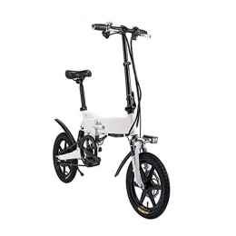 Jieer Bike JIEER Electric Bicycle 14 Inch Aluminum Electric Bicycle with Pedal for Adults And Teens, 16" Electric Bike with 36V / 5.2AH Lithium-Ion Battery, Maximum Load 120Kg