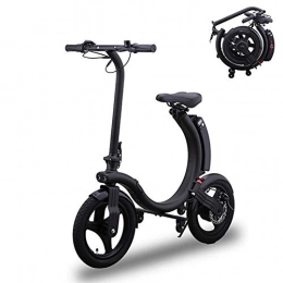 Jieer Electric Bike JIEER Folding Electric Bicycle Foldable Ebike City Electric Bike with 250W Rear Hub Motor And 36V Adult Mountain Bicycle Foldable Snow Electric Bicycle Beach Cruiser
