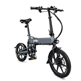 JIEHED Foldable Electric Bike, 1 Pcs Electric Folding Bike Foldable Bicycle Safe Adjustable Portable for Cycling,250W,25km/h max Speed,120kg PayloadArrived 3-7 Days
