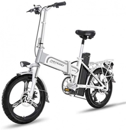 JNWEIYU Bike JNWEIYU Electric Bicycle Adult Waterproof Lightweight Electric Bike 16 inch Wheels Portable Ebike with Pedal 400W Power Assist Aluminum Electric Bicycle Max Speed up to 25 Mph