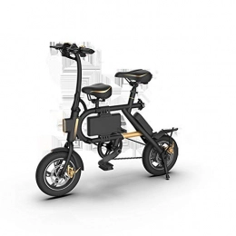 Joyfitness Folding Electric Car Small Car Lightweight Folding Bicycle Car Battery, 12 Inches, 30 Km Cruising Range