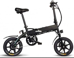 June Bike June 14 Inch Electric Bike Moped For Mobility Folding Electric Bicycle 250W 36V7.8Ah Charging Electric Bike Three Working Modes Height-adjustable Suitable For Commuting, Trip, Shopping, Exercise, Etc