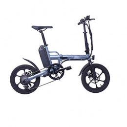 June Electric Bike June 6-speed Bicycle Smart Electric Bicycle Adult Electric Folding Bicycle Lightweight Aluminum Alloy Folding Easy Storage Suitable For Commuting, Trip, Shopping, Exercise, Etc