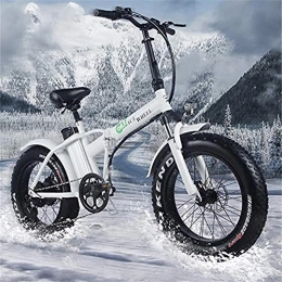 June Electric Bike June Fat Tire 2-Wheel 500W Electric Bicycle Motor Electric Mountain BikeFolding Booster Bicycle Electric Bicycle With Disc Brakes Suspension Fork Removable Lithium Battery 50km / H