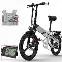 JXXU Electric Bike JXXU 400W 20 Inch Fat Tire Electric Bicycle Mountain Beach Snow Bike For Adults, 7 Speed Gear EBike With Removable 48V10.4A Lithium Battery And Motorcycle Scooter Leg Apron Covers(Color:C)