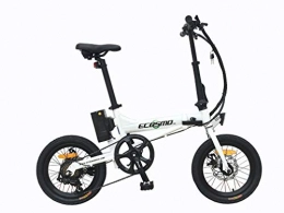 K+POP Electric Bike K+POP Ebike Electric Bicycle 16" Alloy Folding bike, DISC, 250W, 36V 7.8AH- E16AF01W