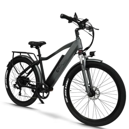 Kinsella Bike Kinsella CMACEWHEEL F26 electric bicycle, 17Ah LG removable lithium battery, hydraulic brake, rear powerful motor, Shimano 7-speed. (29 inches)