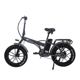 Kinsella Bike Kinsella Cmacewheel GW20 20 inch fat tire electric bike with 17AH battery, integrated wheel.