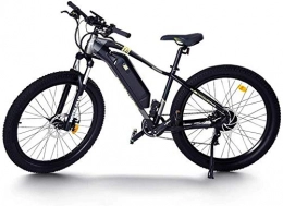 KKKLLL Electric Bike KKKLLL Electric Bicycle 36V Lithium Battery Mountain Fat Tire Car Battery Can Be Extracted Black 26 Inch