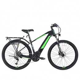 KKKLLL Bike KKKLLL Electric Bicycle Lithium Battery Leading 500 Power Mountain Bike 36 V Built-in Lithium Battery 9 Speed 16 Inch Green