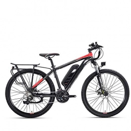 KKKLLL Electric Bike KKKLLL Mountain Electric Bicycle 48V Lithium Electric Car Intelligent Power Electric Mountain Bike 27.5 Inches Black