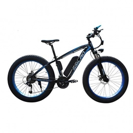 Knewss Electric Bike Knewss 26 Inch Electric Bike 1000W Motor Fat Tire Mens Snow Beach Ebike 48V 13AH Lithium-ion Battery Adult Electric Bicycle-36V10AH350W 26 Inch
