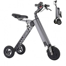 KPLM Bike KPLM Electric Scooter, Mini Foldable Tricycle Weight 13KG, with 3 Gears Speed Limit 20KM / H and 3 Shock Absorbers