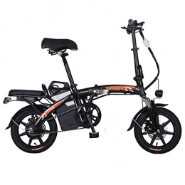 KPLM Electric Bike KPLM Folding Electric Bicycle 350W 25AH Lithium Battery Electric Bike Lightweight 48V 14In Electric Folding Bikes for Adults