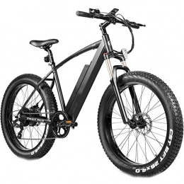 KT Mall Bike KT Mall 4.0 Fat Tire Electric Bicycle 26inch 48V 500W Mountain Snow Electric Bikes for Adults Suspension Shock Absorber Fork Rebound Lock Out 7-Speed Gear Shifts Recharge System