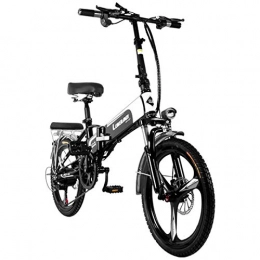 KT Mall Bike KT Mall Electric Bikes for Adults 20" Tire Folding Electric Bike with 350W Motor and Removable 48V 12.5Ah Lithium Battery 7-Speed E-bike Al Alloy and Dual Disc Brakes Electric Bicycle Black