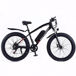 KXY Electric Bike KXY 26-inch electric vehicle, adult electric bicycle, equipped removable lithium battery, 7-speed transmission, 3 working modes, Suitable for adults, teenagers