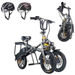 L-LIPENG Bike L-LIPENG Folding Electric Bicycle 350w Motor 48 / 7.5ah dual Battery Design Replaceable Battery Charging Front and rear Three disc Brakes Maximum Speed 30km / h 14inch Pneumatic Tires