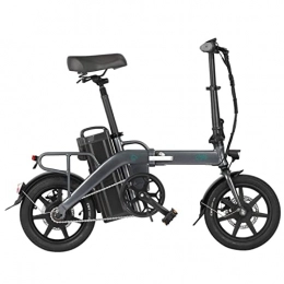 FIIDO FIIDO ELECTRIC BIKE Bike L3 Electric Bike, Long-distance Aluminum Alloy 3-speed Electric Power Assist Folding Bikes, Lightweight Voltage Stability Hybrid Outdoor Cycling E-Bike for Adults Men Women, Grey