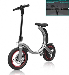 Laicve Electric Bike Laicve Outdoor Smart Bike Folding Electric Bikes for Adults Cruise Control System Electric Bicycle, 36V 9.6AH Lithium-Ion Battery, for Men Teenagers City Commuting