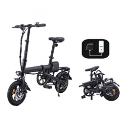 LALAWO Electric Bike LALAWO Adult Electric Bicycles, Foldable Bicycles, Bike Motors Can Charge Mobile Phones, CE Certified for Urban Travel Work