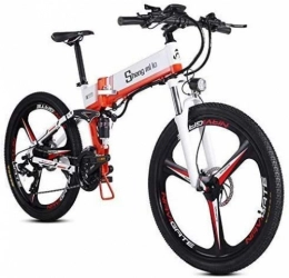 LAMTON Electric Bike LAMTON 26 inch folding electric mountain bike bicycle Electric bicycle electric bike electric bicycle for Sports Outdoor Cycling Travel Work Out and Commuting
