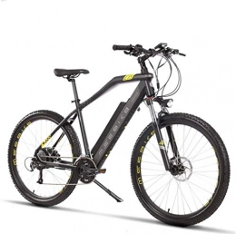 LAMTON Electric Bike LAMTON 27.5 Inch Adult Electric Mountain Bike, Aerospace grade aluminum alloy Electric Bicycle, 400W Electric Off-Road Bikes, 48V Lithium Battery (Color : B)