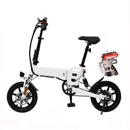 Langlin Bike Langlin Electric Bike Bicycle Folding City Electric Bikes with Dual Disc Brakes Electric Bike Power Assist Max Speed 25KM / H, Maximum 50KM Running Distance for Adults, 45km