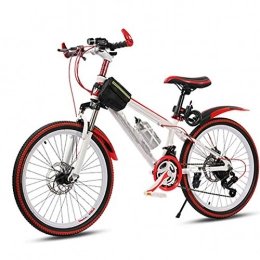 LCLLXB Electric Bike LCLLXB Mountain Bike 21 / 24 / 27 Speed Mountain Bike 20 Inch Variable Speed Bicycle Front and Rear Disc Brakes, A, 27