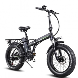 LDFANG Electric Bike LDFANG Electric Bicycle 800w 48V15ah Lithium Battery 4.0 Fat Tire Electric Bike Folding Ebike for Adults Foldable Fatbike