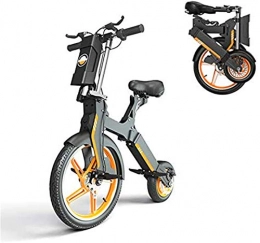 Leifeng Tower Electric Bike Leifeng Tower High-speed Electric Bike, Foldable Bike with 350W Brushless Motor, Removable Lithium Battery 36V / 5.2AH 18" Wheel Max Speed 25 Km / H E-Bike for Adults And Commuters