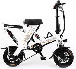 Leifeng Tower Electric Bike Leifeng Tower High-speed Electric Bikes for Adults, 12 Inch Tire Folding Electric Bicycle with 8 / 10 / 12.5AH Lithium Battery, Stylish Ebike with Unique Design, 3 Work Modes, Max Speed Is 25Km / H