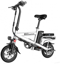 Leifeng Tower Electric Bike Leifeng Tower High-speed Fast Electric Bikes for Adults 12 inch Wheels Lightweight and Aluminum Alloy Material Folding E-Bike with Pedals 48V Lithium Ion Battery 350W Electric Moped Bikes
