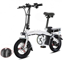 Leifeng Tower Bike Leifeng Tower High-speed Fast Electric Bikes for Adults Lightweight Aluminum Folding E-Bike with Pedals Power Assist and 48V Lithium Ion Battery Electric Bike with 14 inch Wheels and 400W Hub Motor