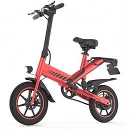 Leilims Bike Leilims Folding Electric Bike Lightweight Foldable Compact Brushless Motor 3 modes Unisex Bicycle 400W / 48v 25km / h Cruise 60km for gift car