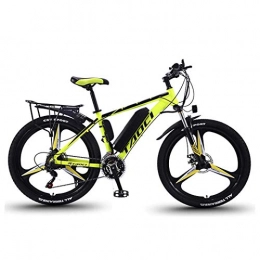 LHSUNTA Electric Bike LHSUNTA Electric Mountain Bike for Adult, Aluminum Alloy Bicycles All Terrain, 26" 36V 350W 13Ah Detachable Lithium Ion Battery, Smart Mountain Ebike for Mens