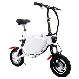 LHSUNTA Electric Bike LHSUNTA Folding Electric Bike - Portable and Easy to Store in Caravan 12 inch 250W 36V Folding E-bike with 12Ah Lithium Battery, City Bicycle Max Speed 25 km / h