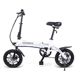 LIANG Bike LIANG 14 inch 36V 250W high speed folding electric bicycle aluminum alloy electric bike, While