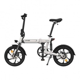 LICHONGUI Electric Bike LICHONGUI Z16 Adult Electric Bike Foldable Pedal Assist 250W E-Bike IP54 Waterproof Electric Bicycle Unique Central Shock Absorber Removable Battery Extended 50-Mile Range for Adult Female / Male