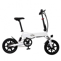 AMEY Electric Bike Lightweight 250W Folding Electric Bike, Mountain Bike for Adults, Aluminum Alloy Bicycle Removable 36V / 5.2Ah Lithium-Ion Battery with 3 Riding Modes 14inch