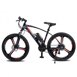 Link Co Bike Link Co Electric Mountain Bike, 26 Inch E-Bike with Super Lightweight Magnesium Alloy Premium Full Suspension And 21 Speed Gear