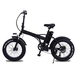 LIU Bike Liu 500W Electric Bike Foldable 20'' Fat Tire Mountain Ebike 48V / 15Ah Lithium-Ion Battery Folding Electric Bicycle