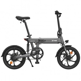 Lixada Bike Lixada HIMO Z16 16 Inch Folding Power Assist Electric Bicycle Moped E-Bike 80KM Range 10AH